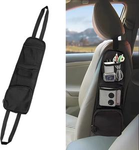 태블릿 홀더가 있는 자동차 뒷좌석 주최자-어린이/애완동물을 위한 멀티 포켓 수납 및 시트 프로텍터 - Product Image 1