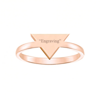 Schmuck Ring Rohling Schmuckstahl Verlobungsring in Gold Dubai Vergoldeter Klassischer Einfacher Diamantring