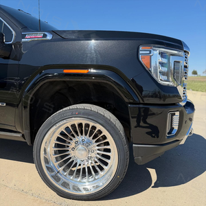 Rines Forjados de Perfil Bajo de 20, 24 y 26 Pulgadas, Acabado Pulido, para Camionetas Ford F-350, RAM 3500, GMC Sierra y Silverado, con Patrones de Pernos 8x170, 8x180 y 8x165.1 - Product Image 4
