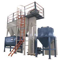 Ligne de production de fabrication d'aliments pour animaux 1-2t/h, machine de fabrication d'aliments pour poulets
