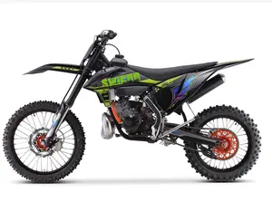 Estoque de alto desempenho 2 tempos 250cc sujeira moto off-road motocicletas personalizadas decalques