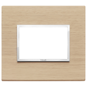 Placa de puerta de roble blanqueado 13.1 x 11.6 cm Vimar - Product Image 1