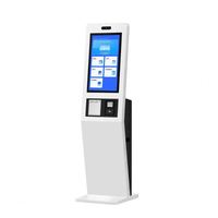 Kiosque de système de file d'attente automatique de banque, d'hôpital, distributeur de billets à écran tactile avec affichage LED, système de gestion de file d'attente