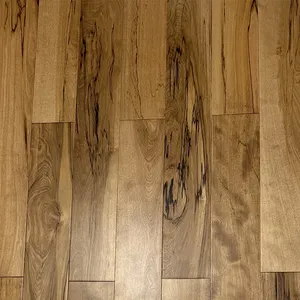 Indoor Maple Flooring Wear-resistant Moisture Proof Bedroom Living Room 910mm Length Natural Wood Flooring