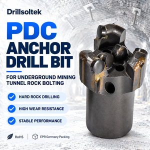 ดอกสว่านเจาะ<span class=keywords><strong>พุก</strong></span>ยึด PDC สำหรับงานยึดหลังคาเหมืองใต้ดิน - Product Image 1