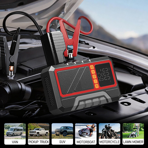 Arrancador <span class=keywords><strong>de</strong></span> Coches 4 en 1 con Inflador <span class=keywords><strong>de</strong></span> Neumáticos 150PSI 6000mAh 225A Pico, Arranque 0V, Pinza Inteligente, Batería Externa, LED SOS, Caja <span class=keywords><strong>de</strong></span> Regalo OEM - Product Image 2