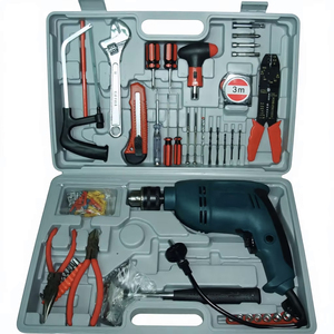 13mm Impact Drill <b>Tool</b> Kit 700W Corded Electric <b>Power</b> Hammer Drill For Home DIY Repair - Product Image 1
