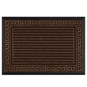 Alfombra de Entrada Rectangular, Alfombra de Baño Antideslizante, Alfombra para Frotar el Polvo en el Porche Delantero, Alfombra con Estampado de Huellas de Animales - Product Image 1