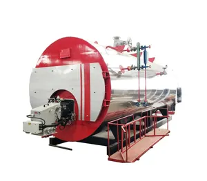 Automatic 1 2 3 4 5 10 Ton Industrial Oil Gas Fired Steam Boiler for Textile Mill/Garment Factory