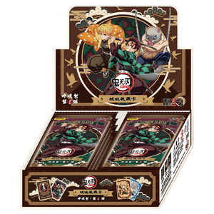 Vente en gros de cartes de collection Kayou Demoned TCG Slayers Dawn Breathing Pack, cartes de jeu de société d'anime japonais - Product Image 2