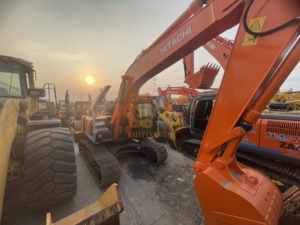 Mạnh mẽ được sử dụng Hitachi zx200 20 tấn trọng lượng hoạt động 125kw điện cho xây dựng khai thác mỏ sử dụng máy xúc khoan - Product Image 4