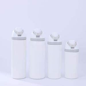 Botella de Agua Deportiva de Acero Inoxidable 304, Taza Aislada al Vacío con Doble Pared, Gran Capacidad, Tapa Abatible, para Exteriores - Product Image 4