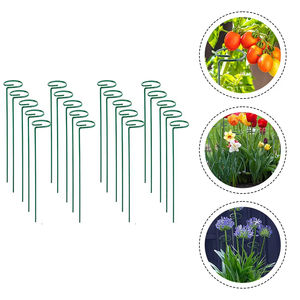 Protective Design For <b>Plants</b> Iron <b>Support</b> Rods Climbing <b>Frame</b> 20 Piece Set Enhanced <b>Plant</b> Stability Long-Lasting Performance - Product Image 6