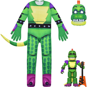 Disfraz de Halloween de <span class=keywords><strong>FNAF</strong></span>, Mono de Cocodrilo para Niños, Disfraz de <span class=keywords><strong>Cosplay</strong></span> para Fiestas, Zentai - Product Image 3
