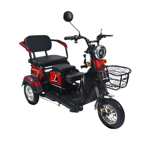 <span class=keywords><strong>Triciclo</strong></span> Eléctrico Ligero para el Hogar, <span class=keywords><strong>Asiento</strong></span> Trasero <span class=keywords><strong>Reclinable</strong></span>, <span class=keywords><strong>Asiento</strong></span> Doble, Scooter de Movilidad para Personas Mayores con Cesta Delantera y Trasera - Product Image 3