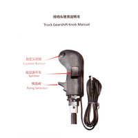 Poignée de levier de vitesses pour simulateur de camion USB gauche pour Logitech G923 G29 G27 G25 TH8A pour ETS2&ATS Euro Truck, simulateur de vitesses haut et bas