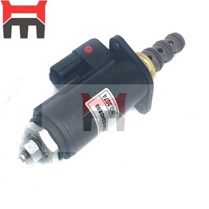 Vanne Solénoïde de Contrôle de Rapport de Pompe Hydraulique de Haute Qualité avec Verrouillage de Sécurité YN35V00050F1 pour SK200-8 SK250-8 SK260LC-8 SK330-8 SK350LC-8 - Product Image 1