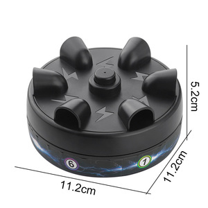 Détecteur de mensonge à six doigts, jouet de farce à choc électrique, 11,2 cm x 11,2 cm x 5,2 cm, jeu de bureau anti-stress pour jeunes - Product Image 1