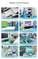 Placas de Circuito PCB de Doble Cara para Monitor de Presión Arterial Electrónico, PCB Electrónico de Grado Médico con Línea SMT de Samsung