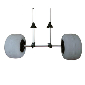 Carrito de Mano Ajustable para <span class=keywords><strong>Kayak</strong></span> Yak Outdoors con <span class=keywords><strong>Ruedas</strong></span> Grandes para Uso en Playa, Rafting y Actividades al Aire Libre, para 1 Persona, 1 Año - Product Image 1