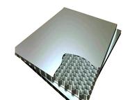 Panneau alvéolé en aluminium perforé facile à installer et à découper pour l'intérieur des navires et les bases de panneaux publicitaires