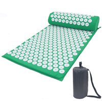Dos Corps Tête Cou Pied Soulager La Douleur Stress Spike Tapis D'acupression Aiguille Masseur Coussin Oreiller Acupuncture Massage Tapis De Yoga