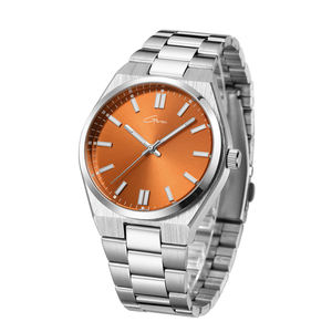 Reloj de Pulsera Clásico de Cuarzo con Caja de Aleación, Correa de Acero Inoxidable y Manecillas Luminosas para Uso Diario a Prueba de Agua - Product Image 2