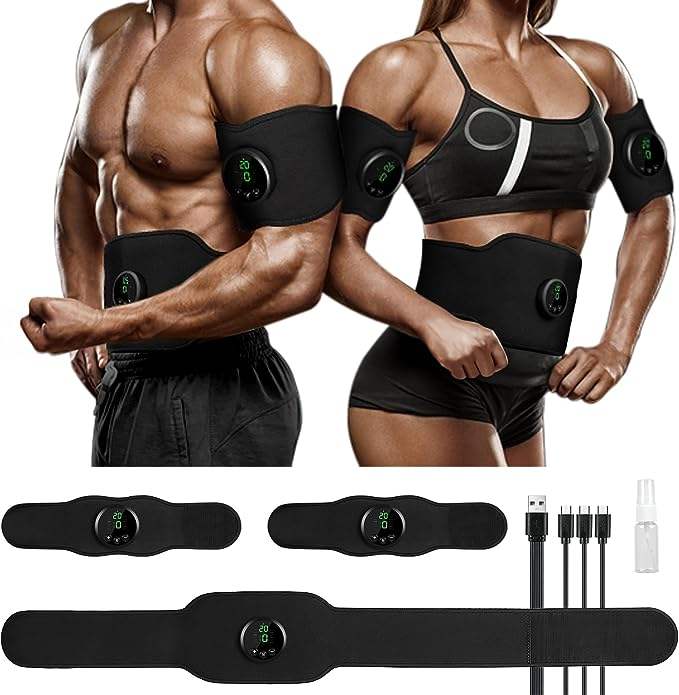 Ems Mobile Gym Abs SMARAN Body Mobile-Gym Pack EMS Tummy Flatter