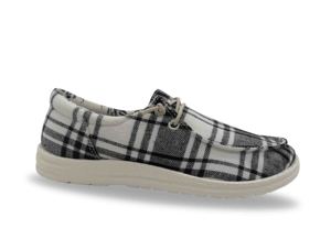 Confortable sans lacet hommes <span class=keywords><strong>chaussures</strong></span> décontractées Plaid bateau <span class=keywords><strong>chaussures</strong></span> élégant tendance <span class=keywords><strong>chaussures</strong></span> habillées hommes toile à la mode Sneaker - Product Image 4