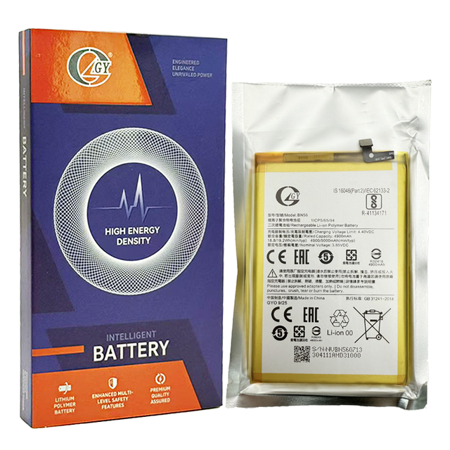 New Arrival 3.87V 4900mAh BN56 Battery for Xiaomi Redmi 9A 9C for Xiaomi POCO M2 Pro Replacement Phone Battery
