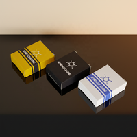 Boîtes et plateaux d'emballage en carton de luxe pour flacons de 3 ml et 10 ml, emballage de flacons double sérum, étiquette privée
