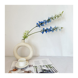 Fabbrica <span class=keywords><strong>Digitalis</strong></span> lingotto all'ingrosso decorazione per la casa cinese simulazione rami di prugna tridente <span class=keywords><strong>fiore</strong></span> di prugna pasqua nuovo anno - Product Image 3