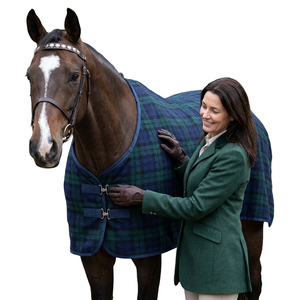 Conception personnalisée, pliable, imperméable, léger, durable, pour l'hiver, col haut, utilisation pour le dressage, 4 sangles pour les pattes, tissu en nylon, grande taille - Product Image 1