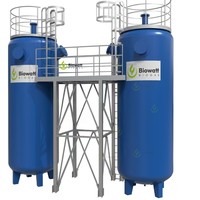 Generador de Biogás de Pequeño a Industrial y Motor de Biogás para Instalación de Proyectos de Plantas de Energía de Biogás