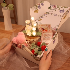 Ramo de Flores de Ganchillo Hecho a Mano, Flores Artificiales Decorativas, para Bodas, Fiestas, Aniversarios, Regalo - Product Image 2