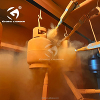 Bouteille de gaz GPL de 12 lb pour l'Amérique latine et le Royaume-Uni. Cylindre GPL de haute qualité vide pour usage domestique et commercial.