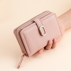 Elegante y Bonito Monedero con Cierre Multifuncional para Mujer, Popular Tarjetero Corto y Monedero para Monedas para Chicas y Damas - Product Image 2