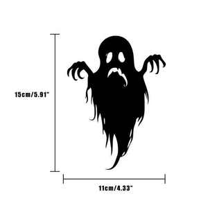 Decoración de Ventanas de Halloween, Adhesivo de Bruja, Adhesivos de Bruja Voladora, Decoración Casera DIY, Decoración de Casa Encantada, Calcomanías de Fiesta de Terror - Product Image 2