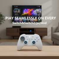 Venta al por Mayor de Control Inalámbrico Ultra Rápido para PC/Android/iOS/ con 2 Joysticks Anti-Deslizamiento y Vibración Turbo