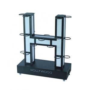 Recargable en forma de H LED Iluminado Cócteles Copa Vasos de chupito Bandeja de servicio Glorifier Display Rack - Product Image 5
