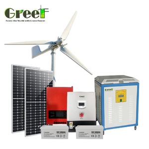 Système d'alimentation hybride éolien-solaire 3KW 5KW 10KW, générateur 10000W - Product Image 6