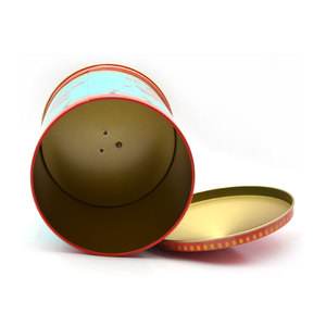 Carrousel Hộp Thiếc Âm Nhạc Hộp Thiếc Vui Vẻ Đi Xung Quanh Hộp Thiếc Kim Loại Có Nhạc - Product Image 5