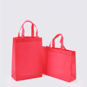 Yilin vente en gros sacs à provisions en tissu non tissé réutilisables portables avec logo personnalisé écologique - Product Image 3