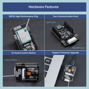 Module de caméra intelligent ESP32-S3-CAM, WiFi, flux vidéo en temps réel, capteur de vision IA pour l'IoT et la robotique - Product Image 3