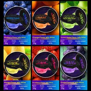 วอดก้าแอลกอฮอล์เยลลี่ค็อกเทลไวน์เจล OEM/OEM - Product Image 3