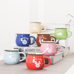 Tasse à lait en céramique personnalisée Tasse à petit déjeuner Tasse à lait en céramique - Product Image 4