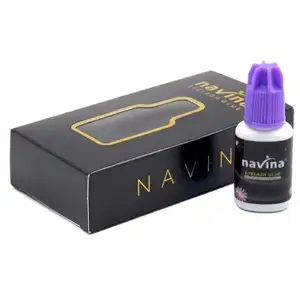 10ml Navina Quick-drying Eyelash Adhesive Professional Fast Dry Latex Free Extension Lash Glue For Eyelash Extension