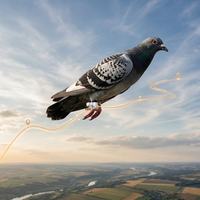 Traceur GPS pour pigeons de course 2,2 g ultra léger avec 30 jours d'autonomie et boîtier IP67 pour les amateurs de pigeons