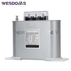Cqc chứng nhận 12.8a 450V 10kvar khô-loại tụ điện IP20 Tự Chữa Bệnh điện áp thấp f-loại cách điện wesdoms thương hiệu điện - Product Image 1