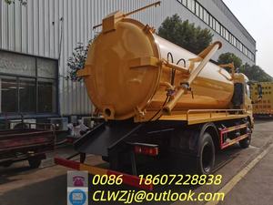 Camión de Succión de Aguas Residuales Dongfeng Tianjin, Manual, Diésel, Euro 6, Tanque de Vacío de 15 CBM, 15000 Litros, 150-250 HP, 11-20 T - Product Image 4